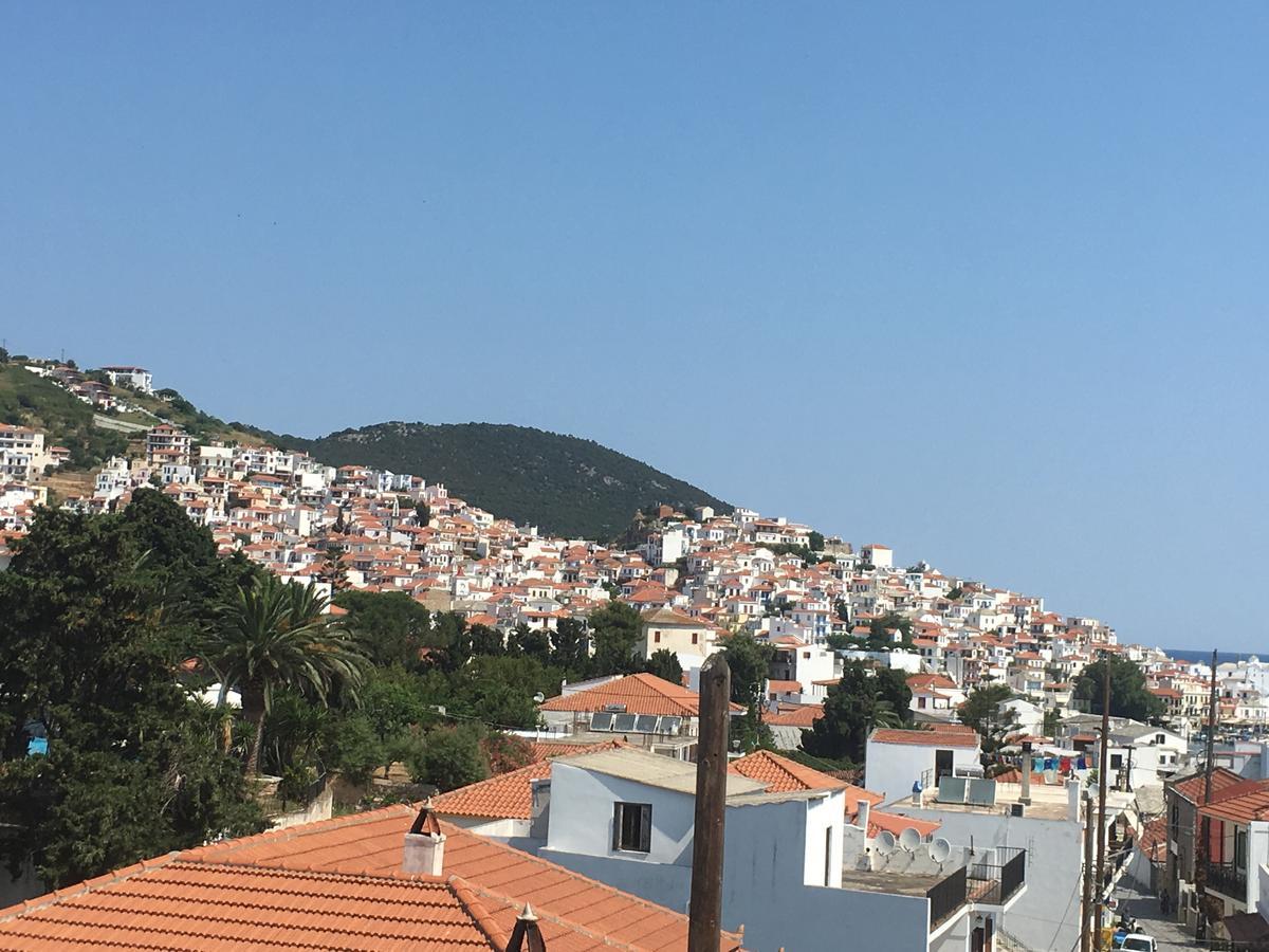 Hotel Aggeliki 스코펠로스 타운 외부 사진